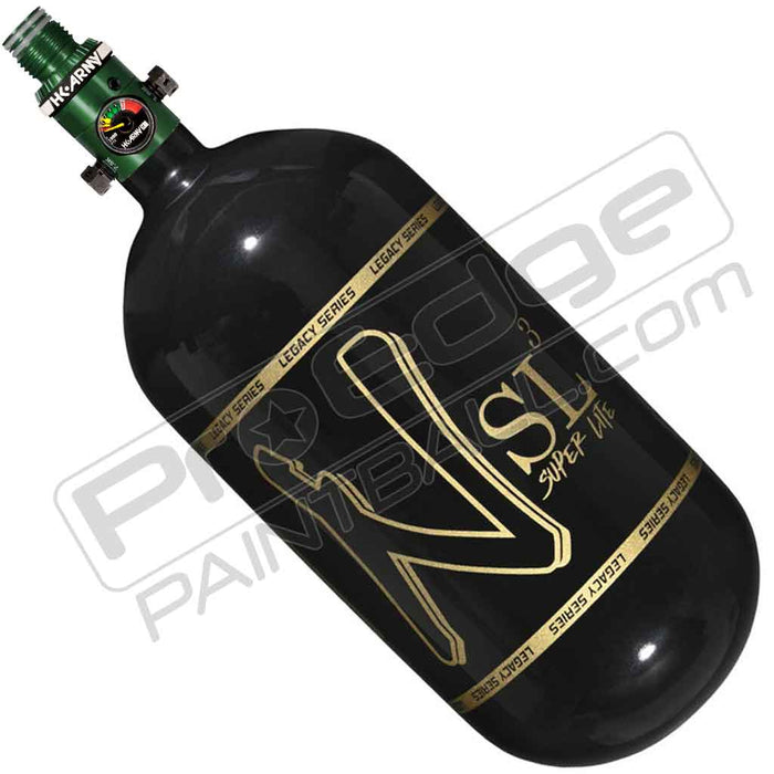 Ninja SL3 Carbon Fiber Tank 80 4500 - Gloss Black Gold - Choose Regulator