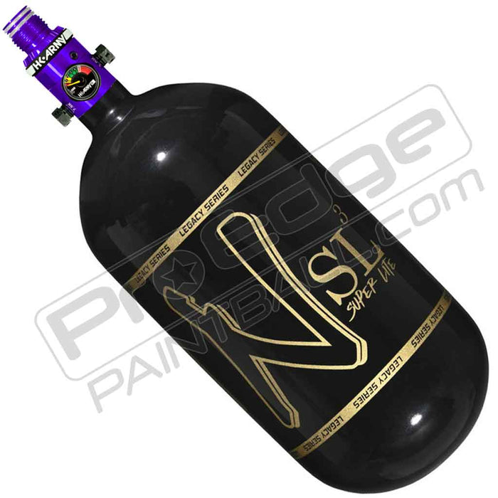 Ninja SL3 Carbon Fiber Tank 80 4500 - Gloss Black Gold - Choose Regulator