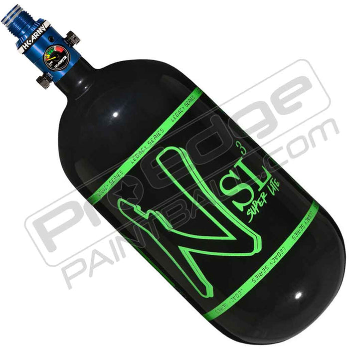 Ninja SL3 Carbon Fiber Tank 80 4500 - Gloss Black Green - Choose Regulator
