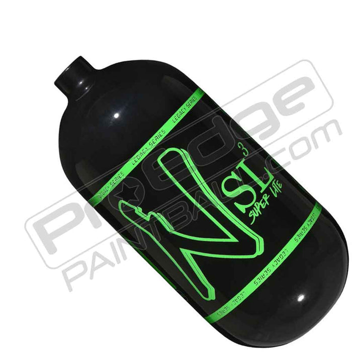 Ninja SL3 Carbon Fiber Tank 80 4500 - Gloss Black Green - Choose Regulator