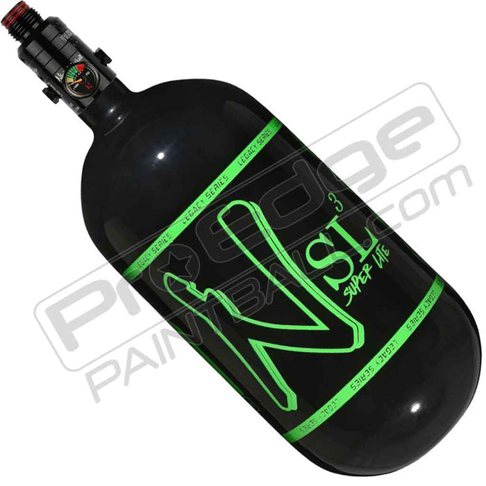 Ninja SL3 Carbon Fiber Tank 80 4500 - Gloss Black Green - Choose Regulator