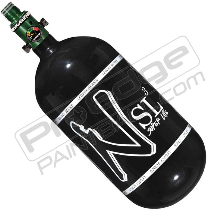Ninja SL3 Carbon Fiber Tank 80 4500 - Gloss Black White - Choose Regulator