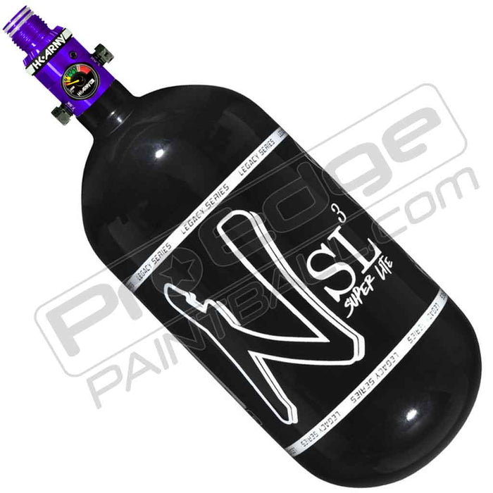 Ninja SL3 Carbon Fiber Tank 80 4500 - Gloss Black White - Choose Regulator