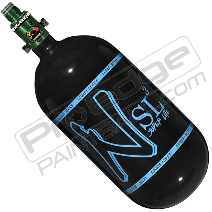 Ninja SL3 Carbon Fiber Tank 80 4500 - Gloss Black Blue - Choose Regulator