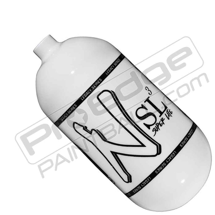 Ninja SL3 Carbon Fiber Tank 80 4500 - Gloss White Black - Choose Regulator