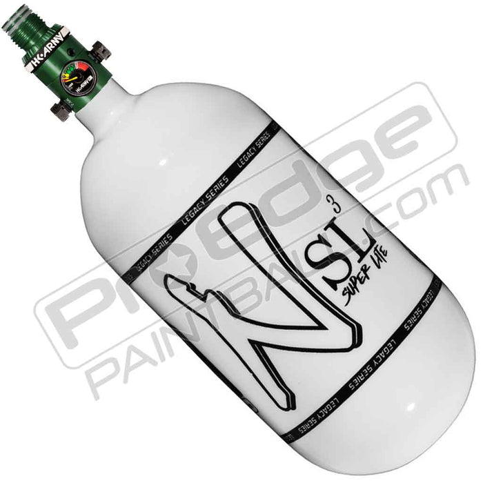 Ninja SL3 Carbon Fiber Tank 80 4500 - Gloss White Black - Choose Regulator