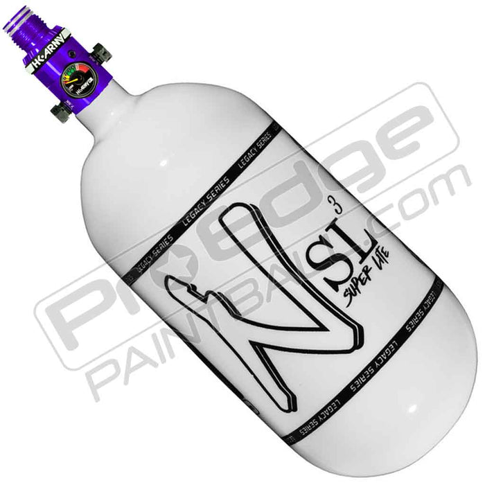 Ninja SL3 Carbon Fiber Tank 80 4500 - Gloss White Black - Choose Regulator