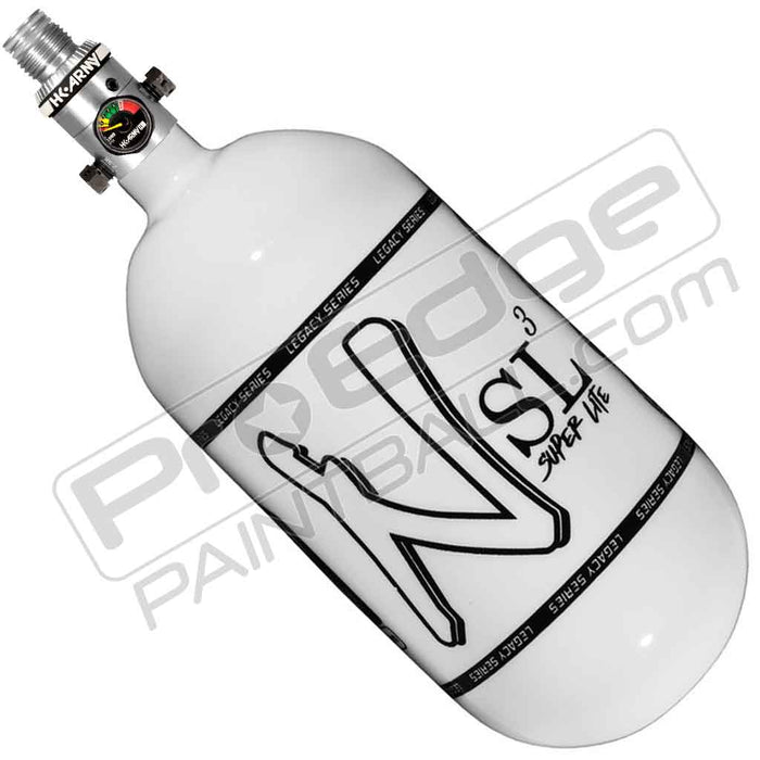 Ninja SL3 Carbon Fiber Tank 80 4500 - Gloss White Black - Choose Regulator