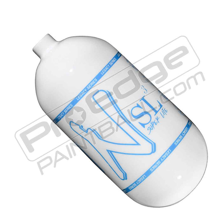 Ninja SL3 Carbon Fiber Tank 80 4500 - Gloss White Blue - Choose Regulator