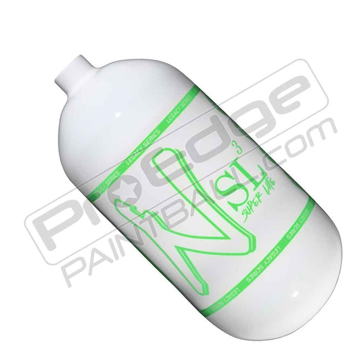 Ninja SL3 Carbon Fiber Tank 80 4500 - Gloss White Green - Choose Regulator