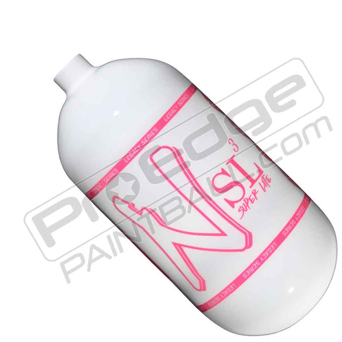 Ninja SL3 Carbon Fiber Tank 80 4500 - Gloss White Pink - Choose Regulator