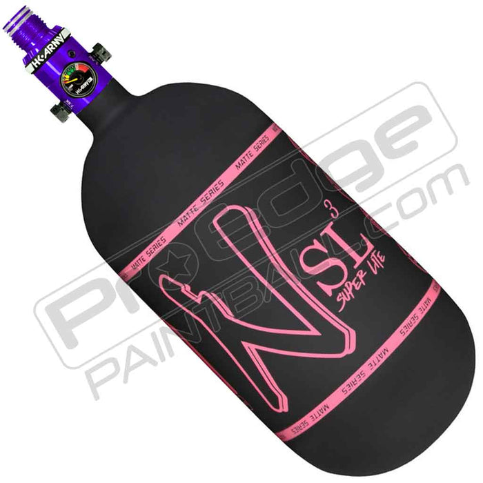 Ninja SL3 Carbon Fiber Tank 80 4500 - Matte Black Pink - Choose Regulator