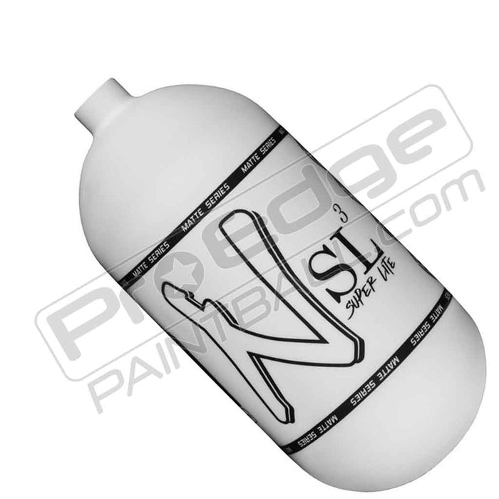 Ninja SL3 Carbon Fiber Tank 80 4500 - Matte White Black - Choose Regulator