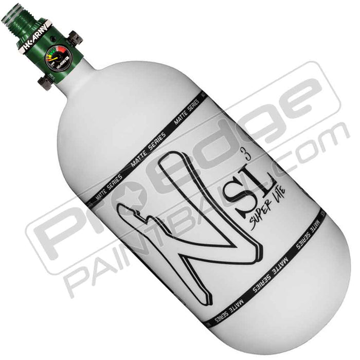 Ninja SL3 Carbon Fiber Tank 80 4500 - Matte White Black - Choose Regulator