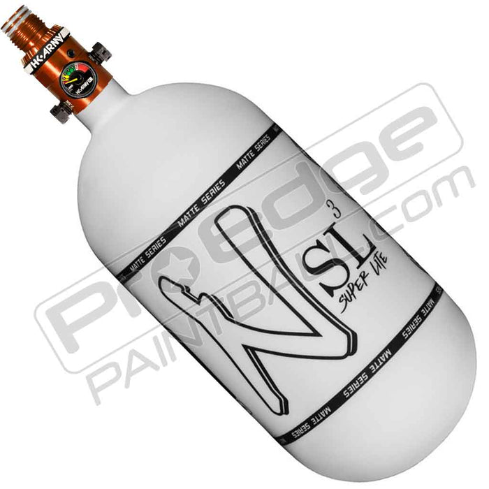Ninja SL3 Carbon Fiber Tank 80 4500 - Matte White Black - Choose Regulator