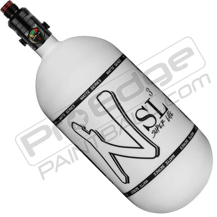Ninja SL3 Carbon Fiber Tank 80 4500 - Matte White Black - Choose Regulator