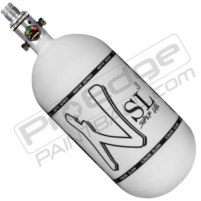 Ninja SL3 Carbon Fiber Tank 80 4500 - Matte White Black - Choose Regulator
