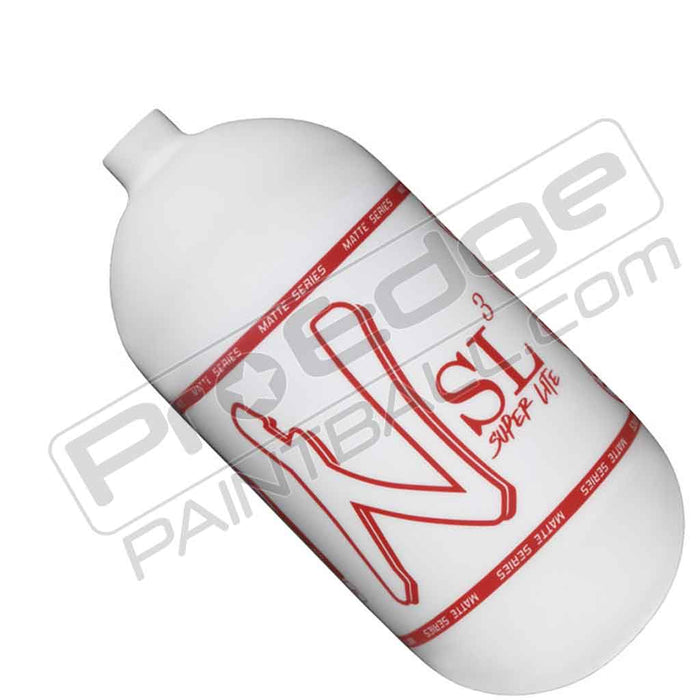 Ninja SL3 Carbon Fiber Tank 80 4500 - Matte White Red - Choose Regulator