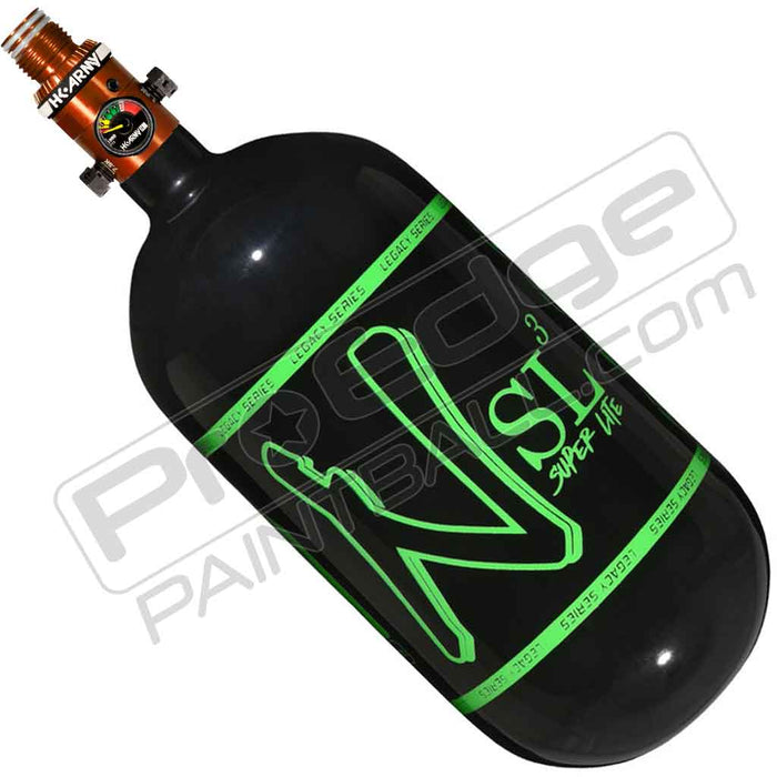 Ninja SL3 Carbon Fiber Tank 80 4500 - Gloss Black Green - Choose Regulator