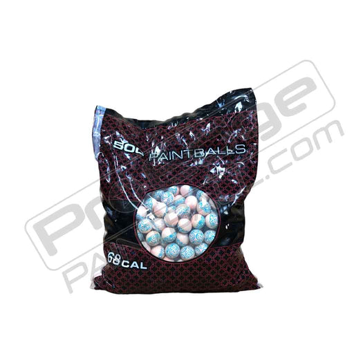 Empire Premium 500 Round Paintballs - Carbon Pearl Shell White Fill ( .68  Caliber )