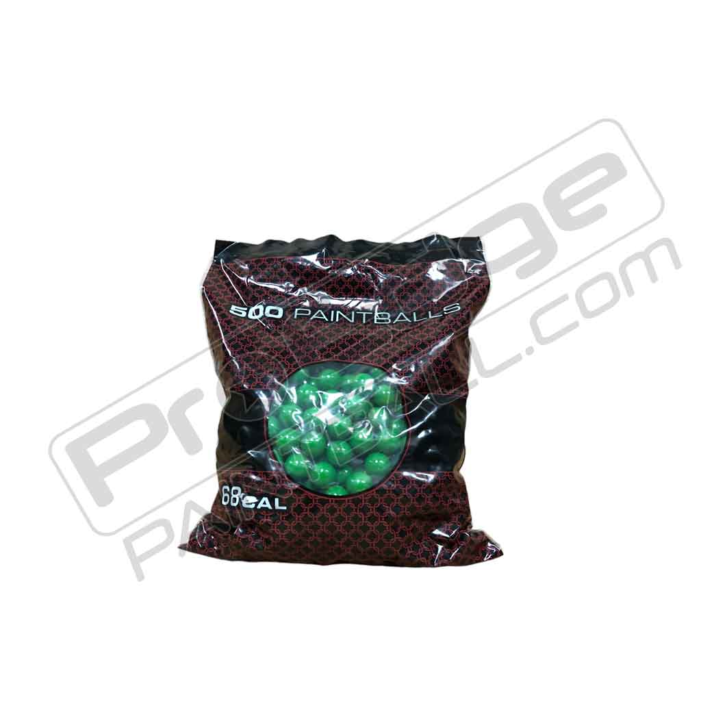Valken .68 Caliber Paintballs - 500 Round Bag, Recreational Yellow Fill