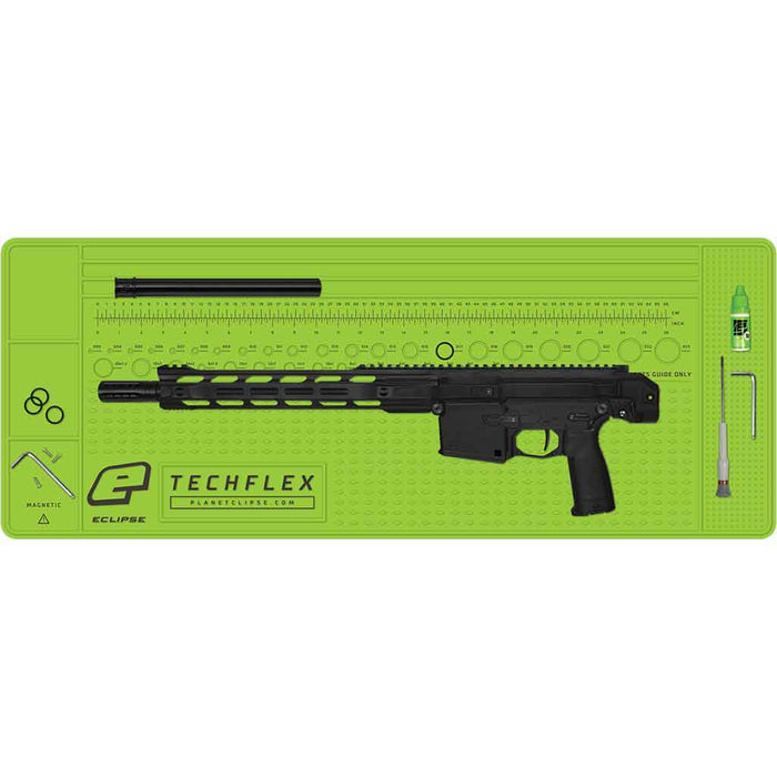 Planet Eclipse XL Magnetic Tech Mat - Lime