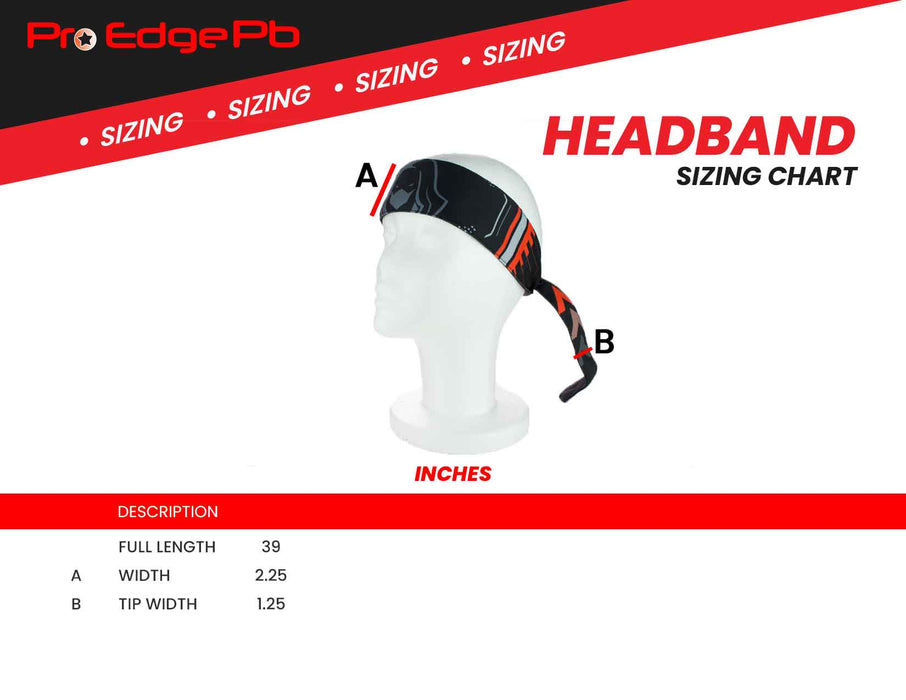 Pro Edge Headband - Assassin Grey