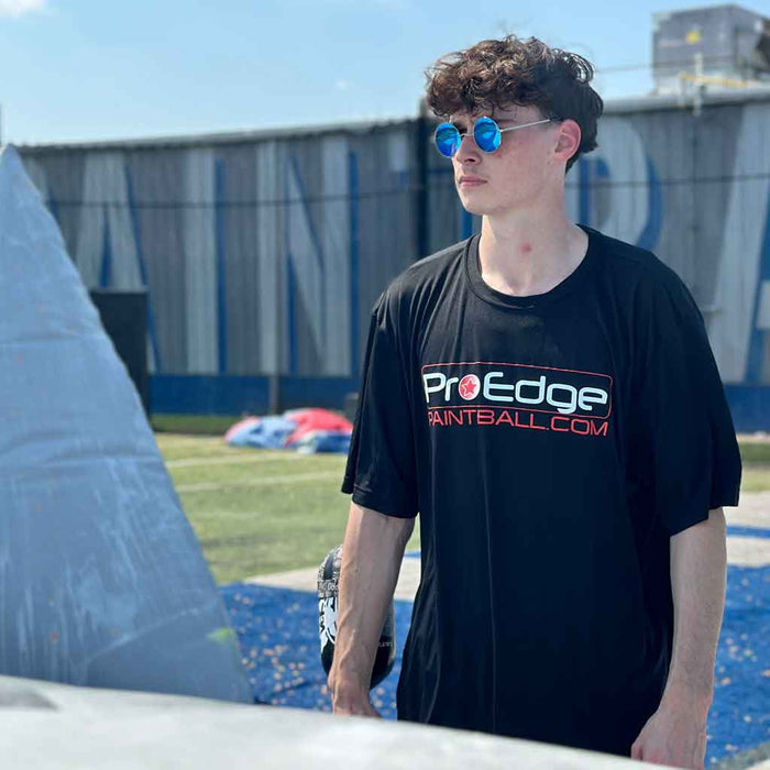 Pro Edge Logo Black // Dri-Fit Performance