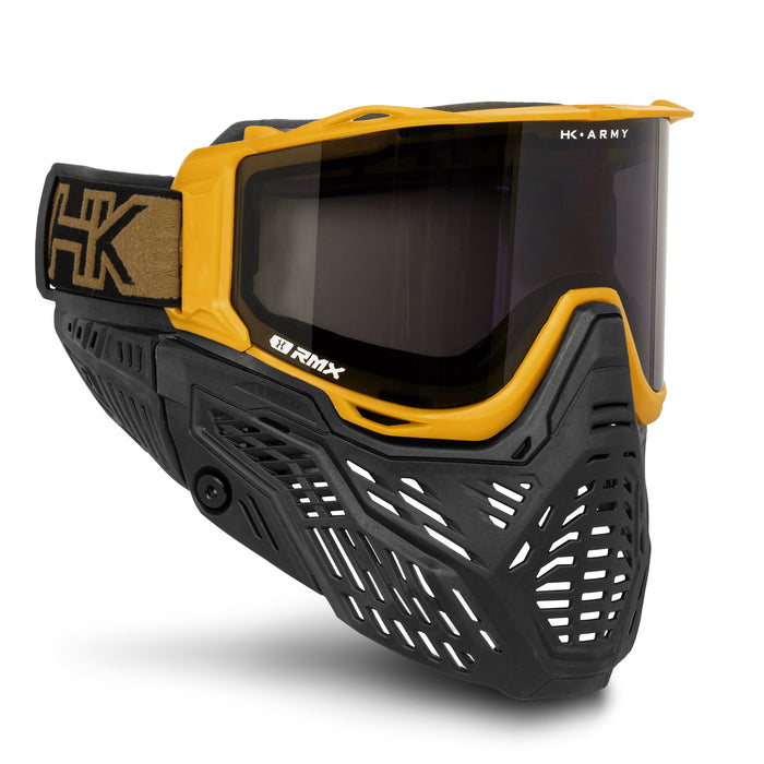 HK Army RMX Goggle System - Gold - Choose Lens Color