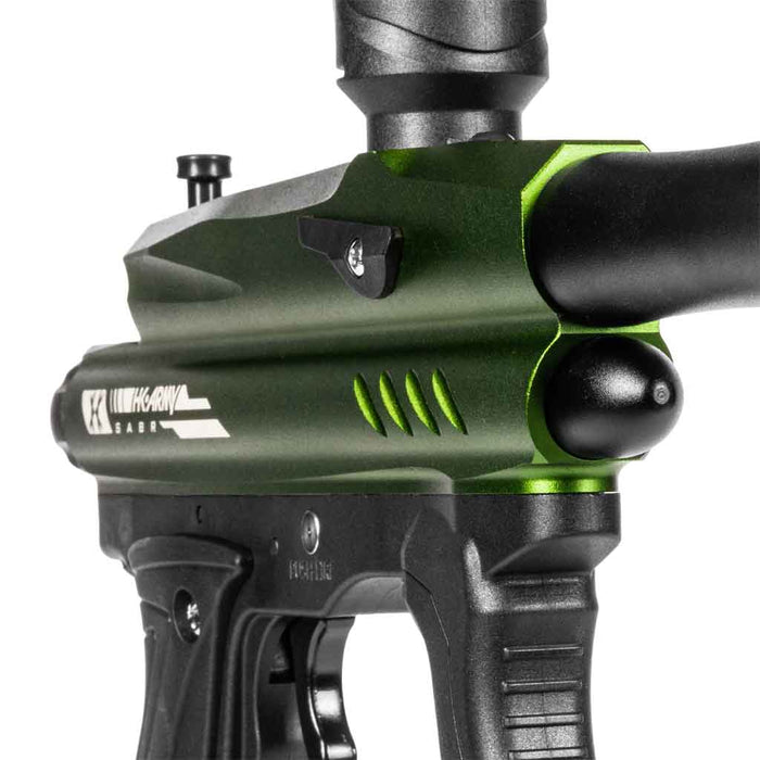 HK Army SABR Paintball Gun - Dust Green & Black