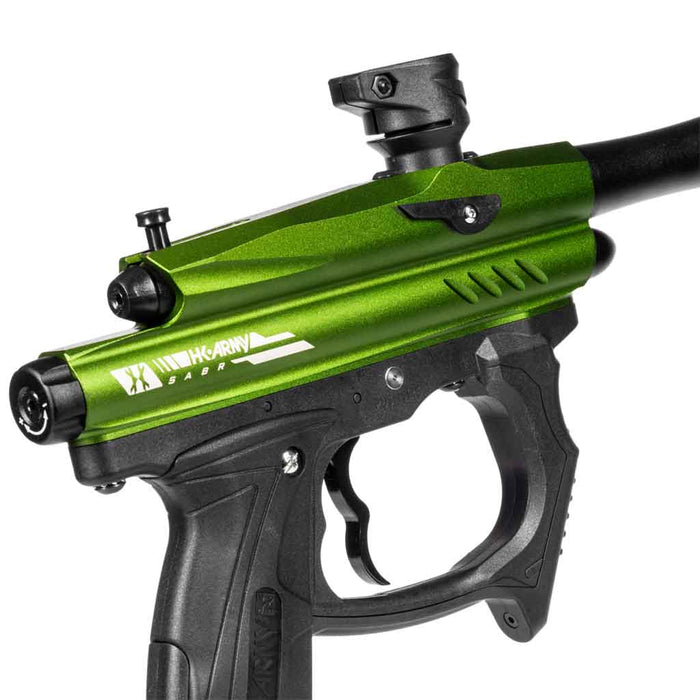 HK Army SABR Paintball Gun - Dust Green & Black