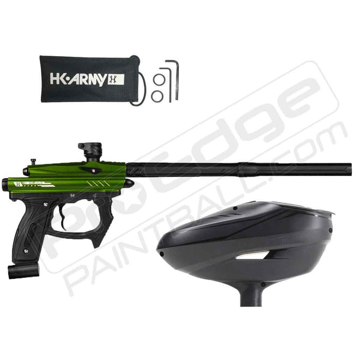 HK Army SABR Paintball Gun - Dust Green & Black