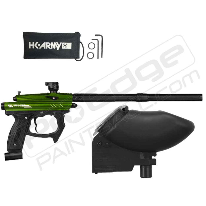 HK Army SABR Paintball Gun - Dust Green & Black