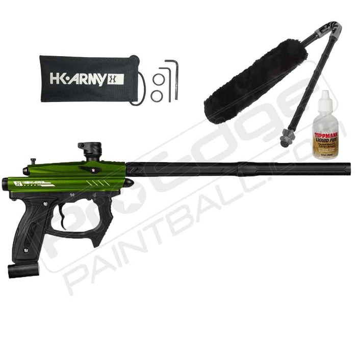 HK Army SABR Paintball Gun - Dust Green & Black