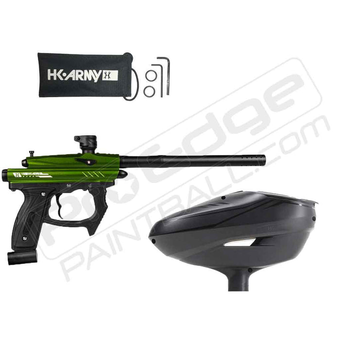 HK Army SABR Paintball Gun - Dust Green & Black