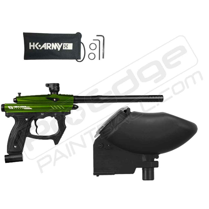 HK Army SABR Paintball Gun - Dust Green & Black