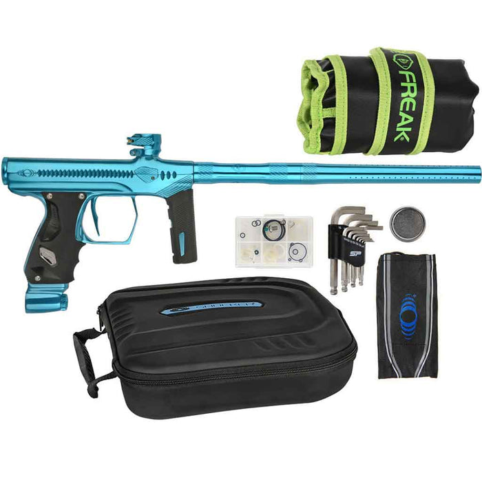 SP Method Shocker ERA Paintball Gun - Teal Teal Polished