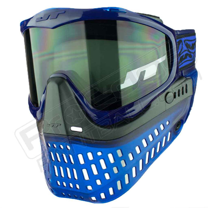 JT Proflex Paintball Mask - Ice Blue - Choose Lens Color (SKU 7645)