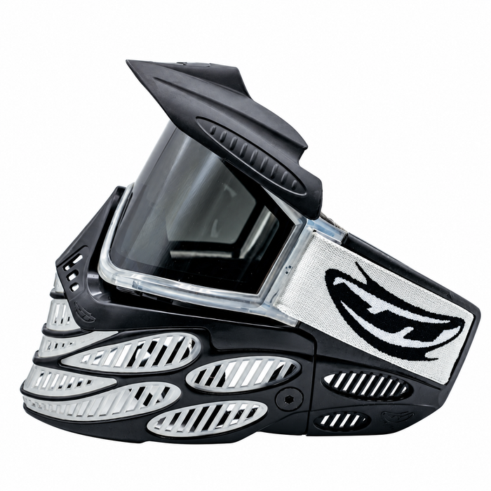 JT Flex 9 Paintball Mask - Black Clear - Choose Lens Color