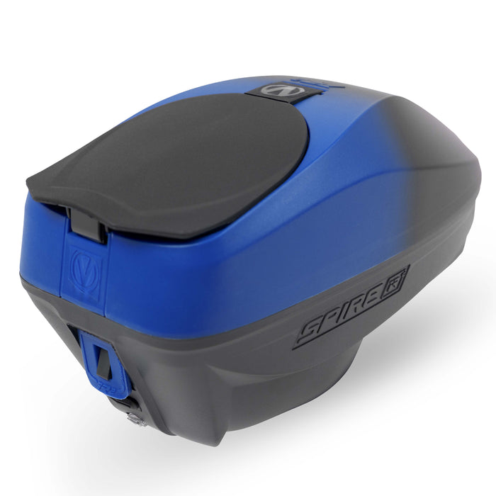 Virtue Spire IR2 Paintball Hopper - Blue Black Fade