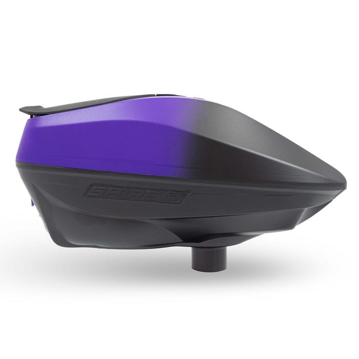 Virtue Spire IR2 Paintball Hopper - Purple Black Fade
