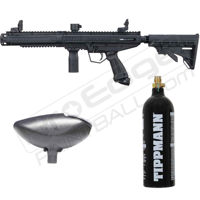 Tippmann Stormer Paintball Gun Package with CO2