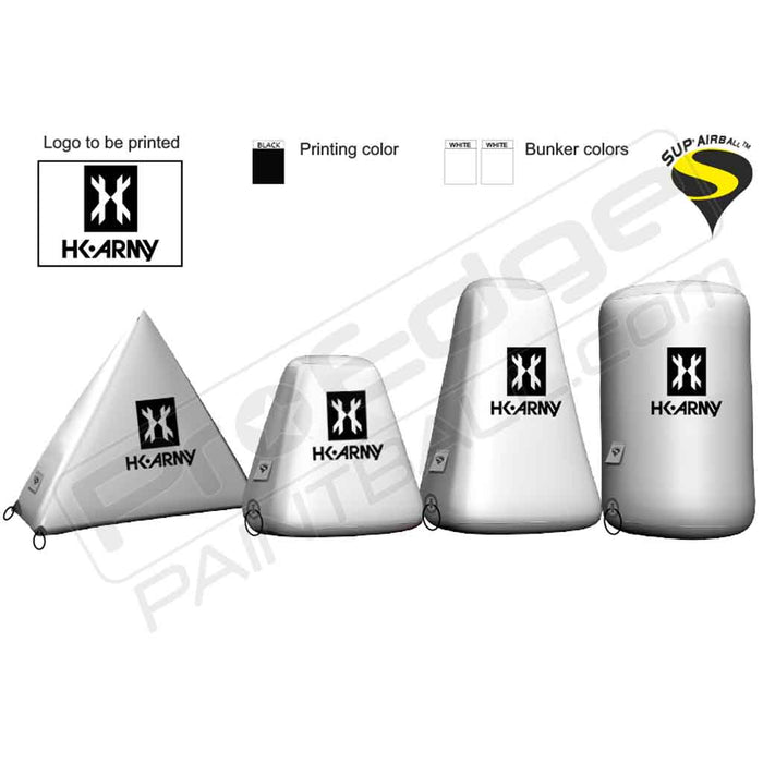 Sup Air NXL Paintball Bunkers - HK Army  White  - Choose Bunker