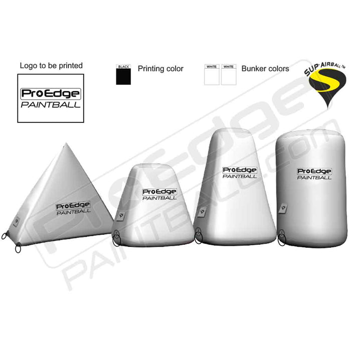 Sup Air NXL Paintball Bunkers - Pro Edge Paintball White  - Choose Bunker