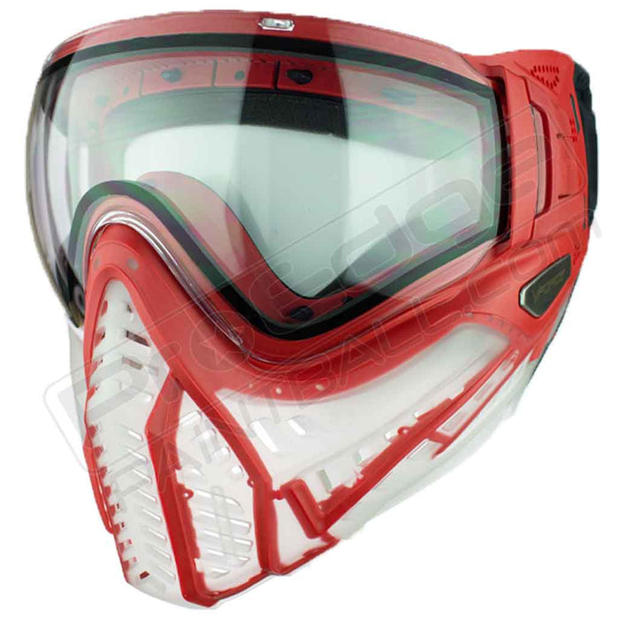 Vforce Profiler 2.0 Paintball Mask SE - Fighter Series - Rooster Clear Red - Choose Lens