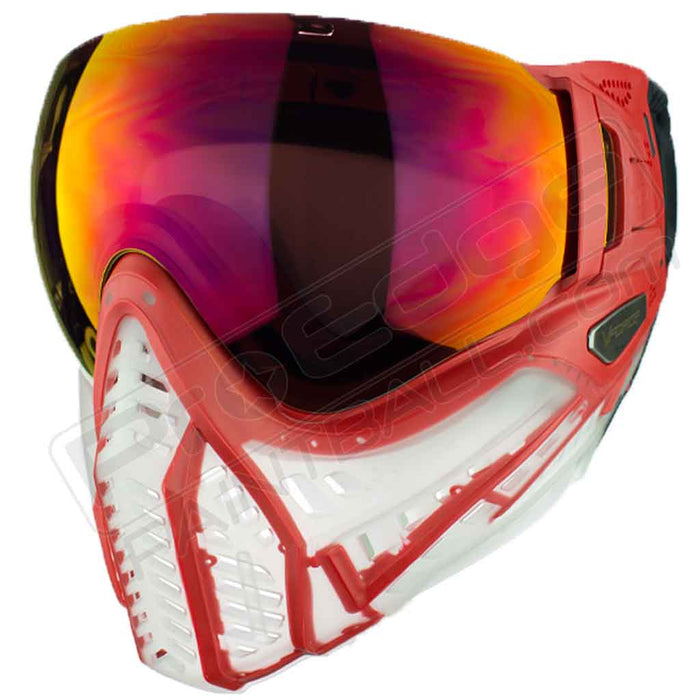 Vforce Profiler 2.0 Paintball Mask SE - Fighter Series - Rooster Clear Red - Choose Lens