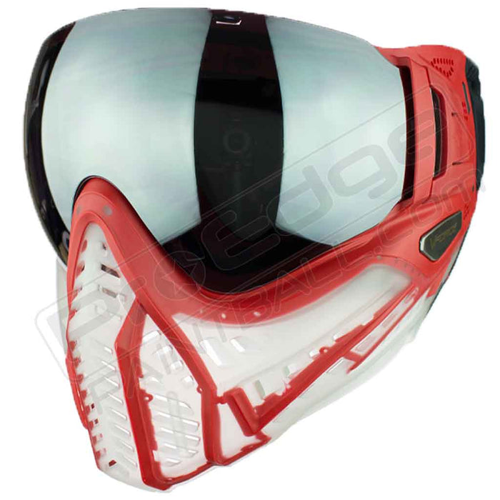 Vforce Profiler 2.0 Paintball Mask SE - Fighter Series - Rooster Clear Red - Choose Lens