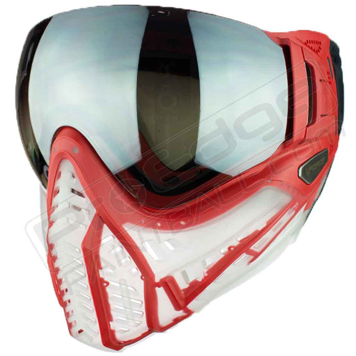 Vforce Profiler 2.0 Paintball Mask SE - Fighter Series - Rooster Clear Red - Choose Lens