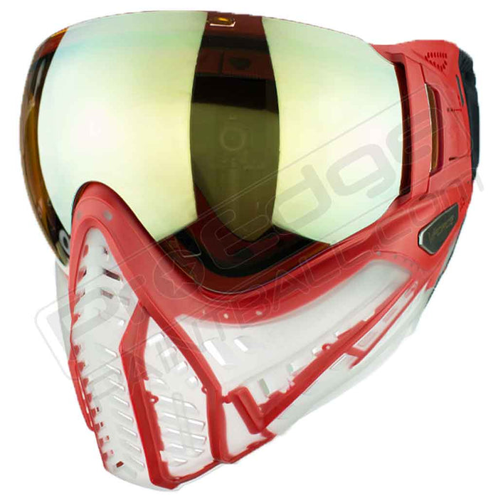 Vforce Profiler 2.0 Paintball Mask SE - Fighter Series - Rooster Clear Red - Choose Lens