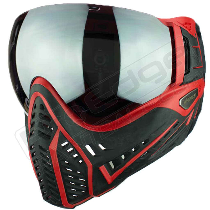 Vforce Profiler 2.0 Paintball Mask - Red Black - Choose Lens